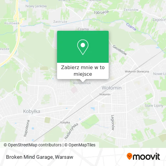 Mapa Broken Mind Garage