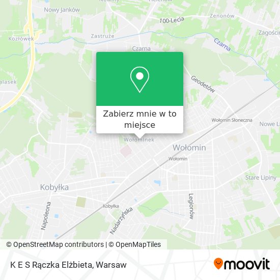 Mapa K E S Rączka Elżbieta