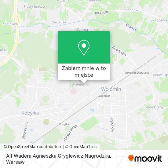 Mapa Alf Wadera Agnieszka Gryglewicz-Nagrodzka