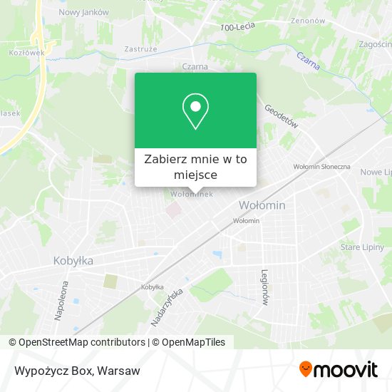 Mapa Wypożycz Box