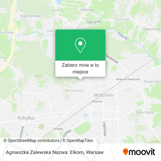 Mapa Agnieszka Zalewska Nazwa: Elkom