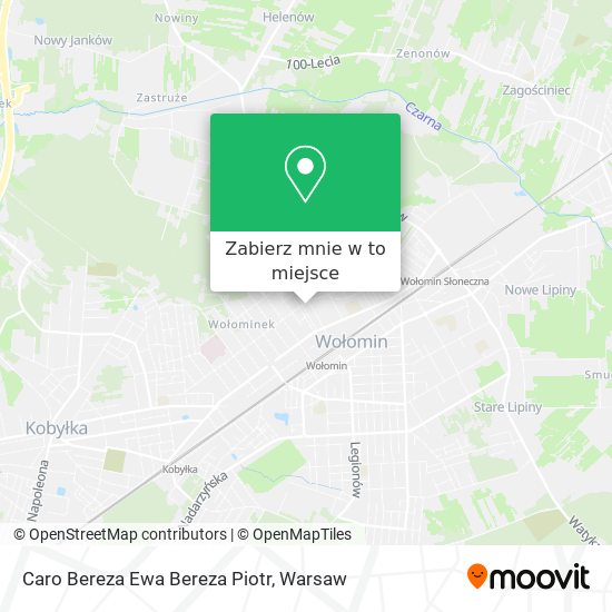 Mapa Caro Bereza Ewa Bereza Piotr