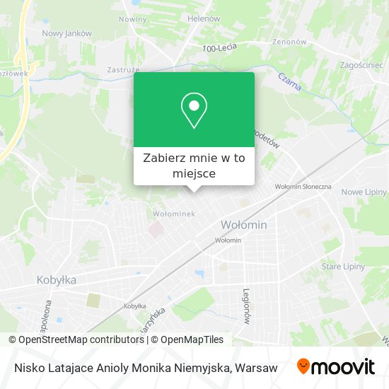 Mapa Nisko Latajace Anioly Monika Niemyjska