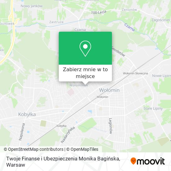 Mapa Twoje Finanse i Ubezpieczenia Monika Bagińska