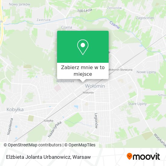 Mapa Elżbieta Jolanta Urbanowicz