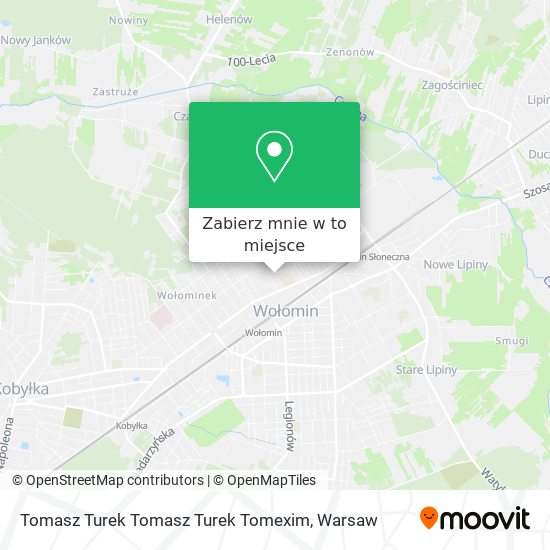 Mapa Tomasz Turek Tomasz Turek Tomexim