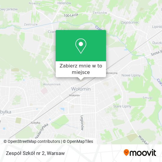 Mapa Zespół Szkół nr 2