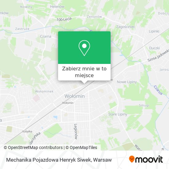 Mapa Mechanika Pojazdowa Henryk Siwek