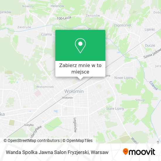 Mapa Wanda Spolka Jawna Salon Fryzjerski