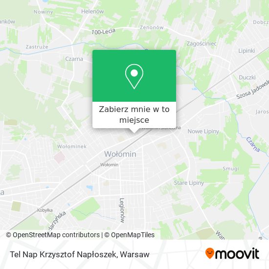 Mapa Tel Nap Krzysztof Napłoszek