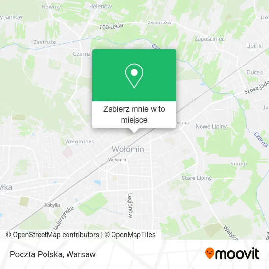 Mapa Poczta Polska