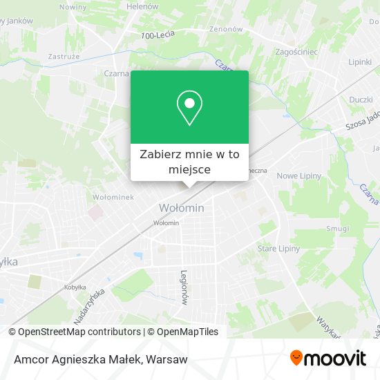 Mapa Amcor Agnieszka Małek