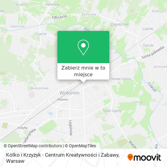 Mapa Kółko i Krzyżyk - Centrum Kreatywności i Zabawy