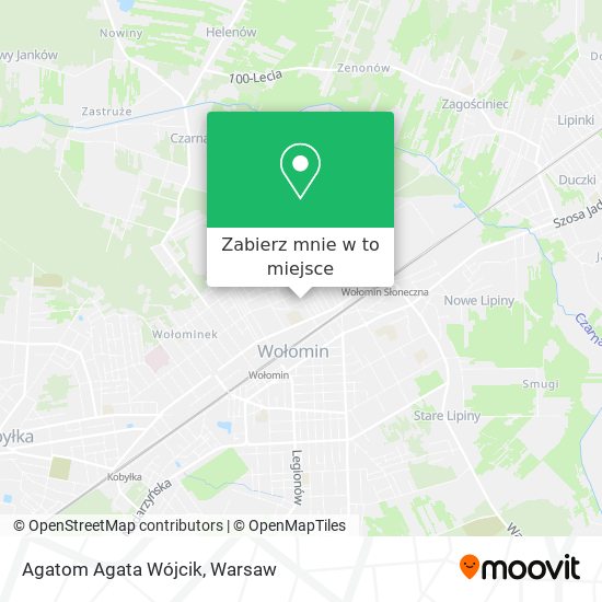 Mapa Agatom Agata Wójcik