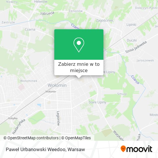 Mapa Paweł Urbanowski Weedoo