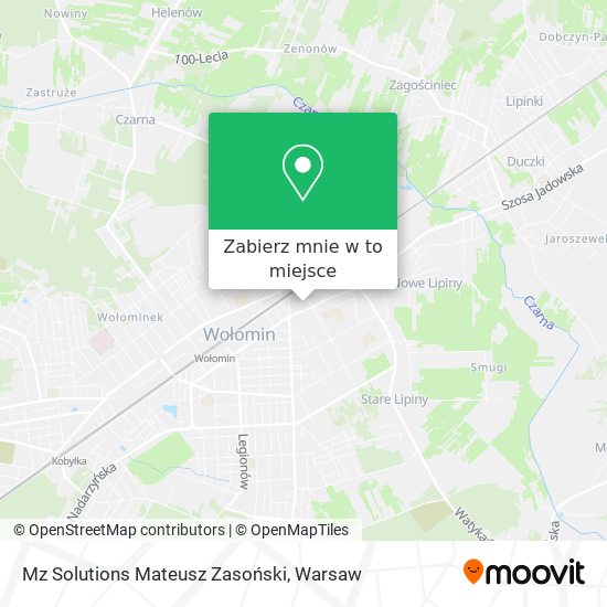 Mapa Mz Solutions Mateusz Zasoński