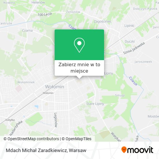 Mapa Mdach Michał Zaradkiewicz