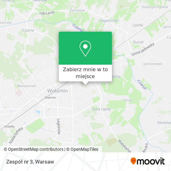 Mapa Zespół nr 3