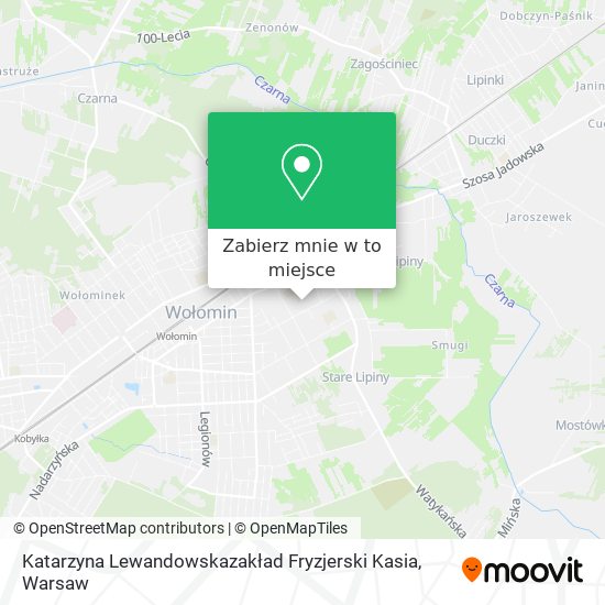 Mapa Katarzyna Lewandowskazakład Fryzjerski Kasia