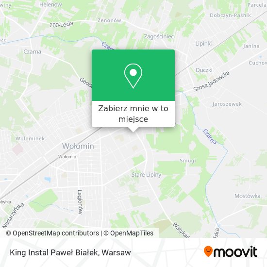 Mapa King Instal Paweł Białek