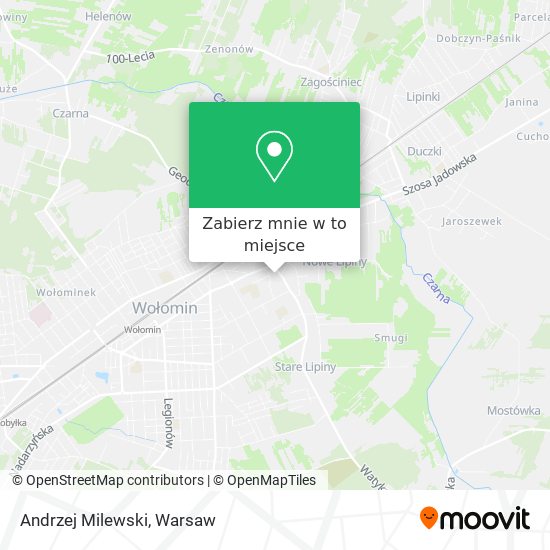 Mapa Andrzej Milewski