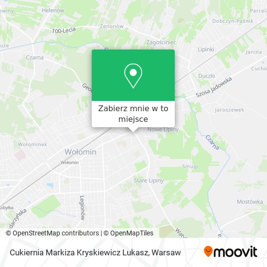 Mapa Cukiernia Markiza Kryskiewicz Lukasz