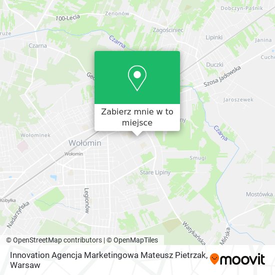 Mapa Innovation Agencja Marketingowa Mateusz Pietrzak