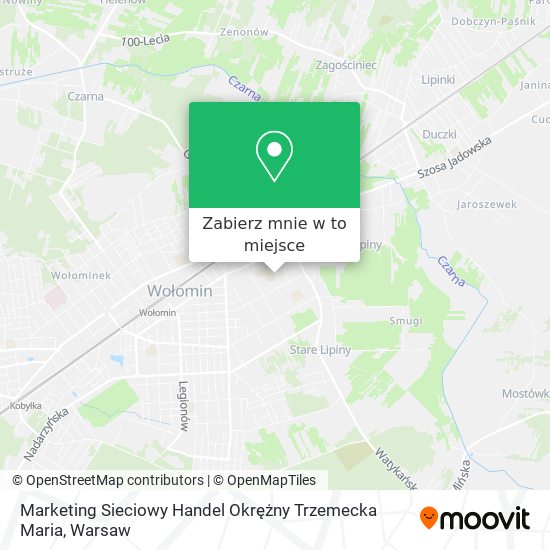 Mapa Marketing Sieciowy Handel Okrężny Trzemecka Maria