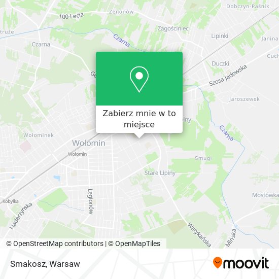 Mapa Smakosz