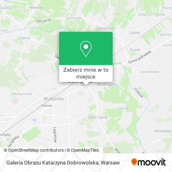 Mapa Galeria Obrazu Katarzyna Dobrowolska