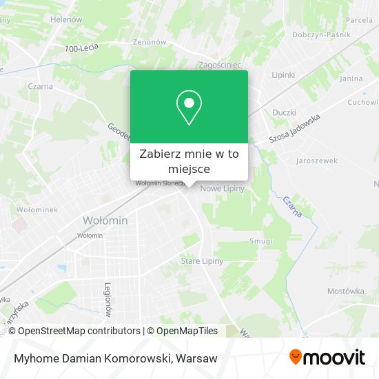 Mapa Myhome Damian Komorowski