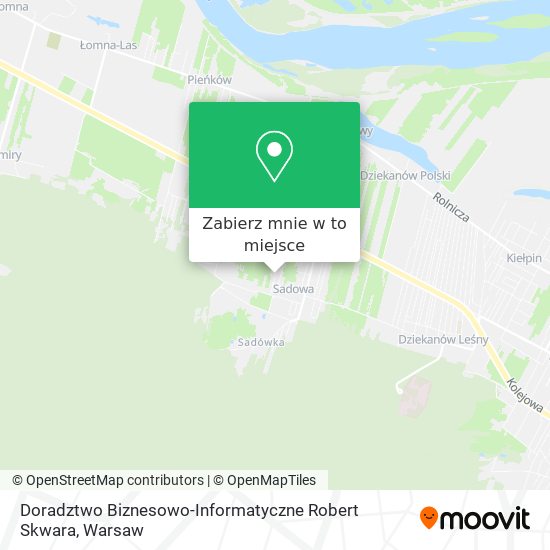 Mapa Doradztwo Biznesowo-Informatyczne Robert Skwara