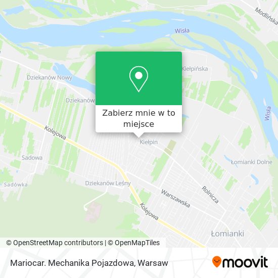 Mapa Mariocar. Mechanika Pojazdowa