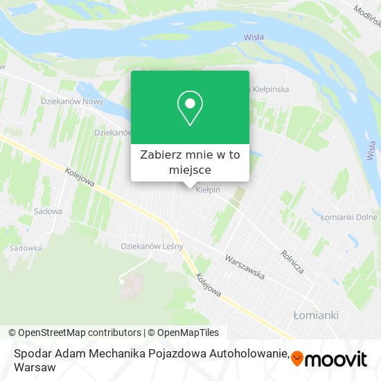 Mapa Spodar Adam Mechanika Pojazdowa Autoholowanie