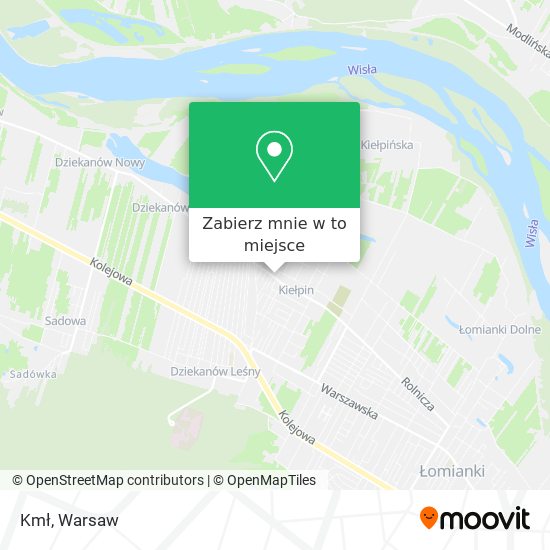 Mapa Kmł