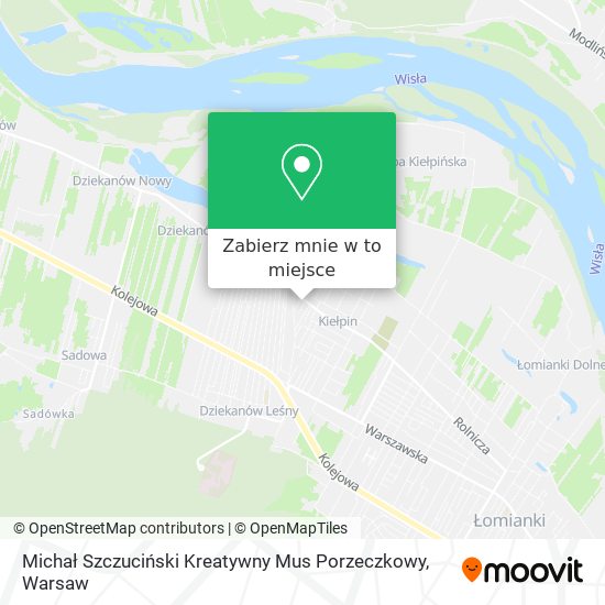 Mapa Michał Szczuciński Kreatywny Mus Porzeczkowy