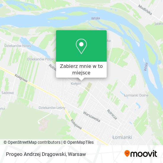 Mapa Progeo Andrzej Drągowski