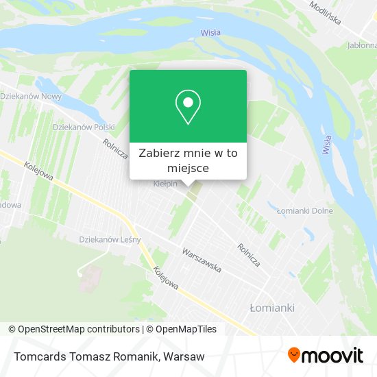 Mapa Tomcards Tomasz Romanik