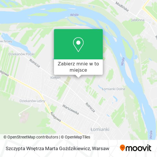 Mapa Szczypta Wnętrza Marta Goździkiewicz