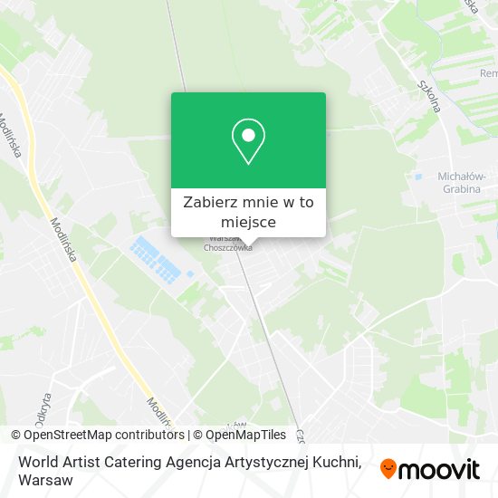 Mapa World Artist Catering Agencja Artystycznej Kuchni