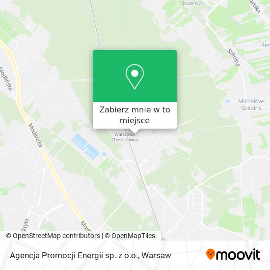 Mapa Agencja Promocji Energii sp. z o.o.