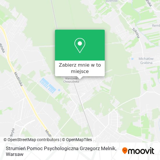 Mapa Strumień Pomoc Psychologiczna Grzegorz Melnik