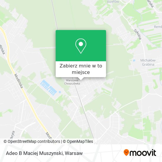 Mapa Adeo B Maciej Muszynski