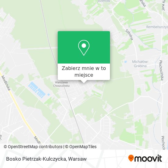 Mapa Bosko Pietrzak-Kulczycka