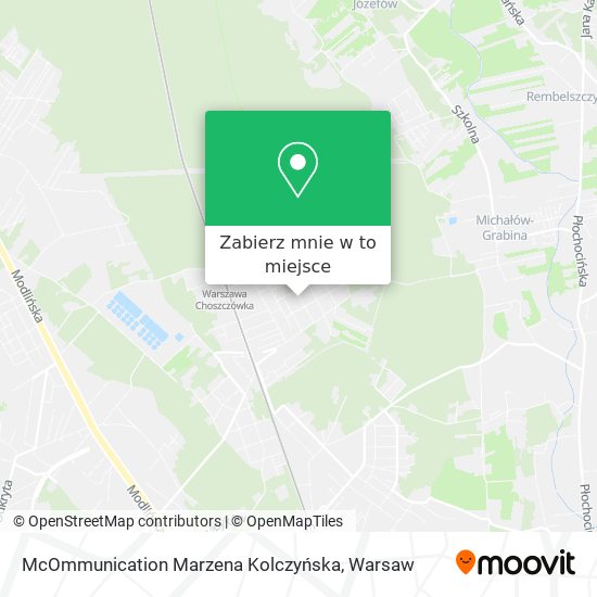 Mapa McOmmunication Marzena Kolczyńska