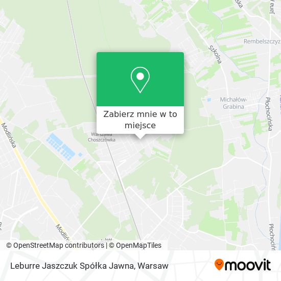 Mapa Leburre Jaszczuk Spółka Jawna