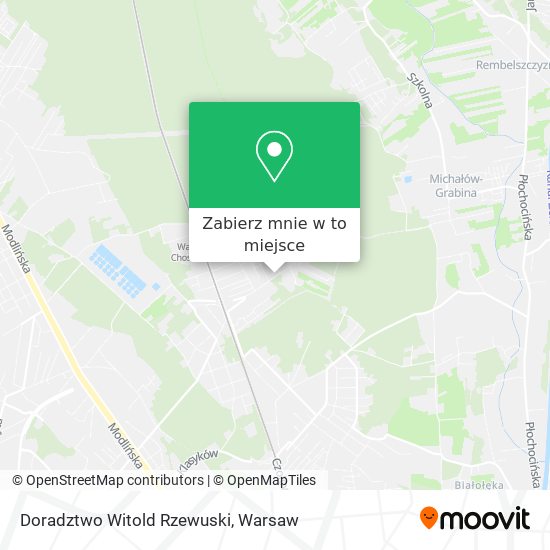 Mapa Doradztwo Witold Rzewuski