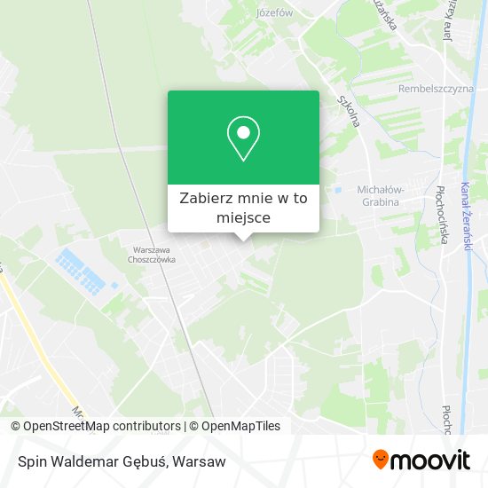 Mapa Spin Waldemar Gębuś