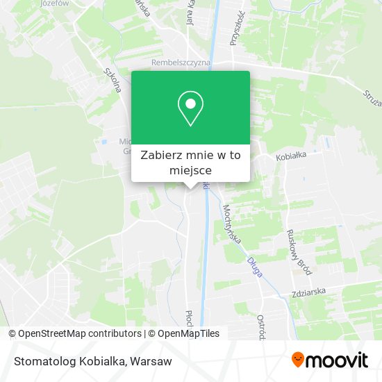 Mapa Stomatolog Kobialka