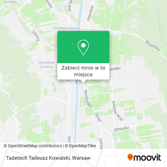 Mapa Tadetech Tadeusz Kowalski